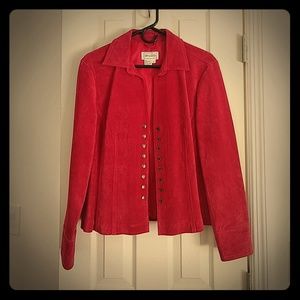 Red Suede Jacket